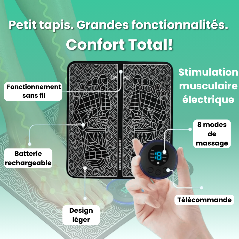 Masseur Pieds EMS - Détente Ultime