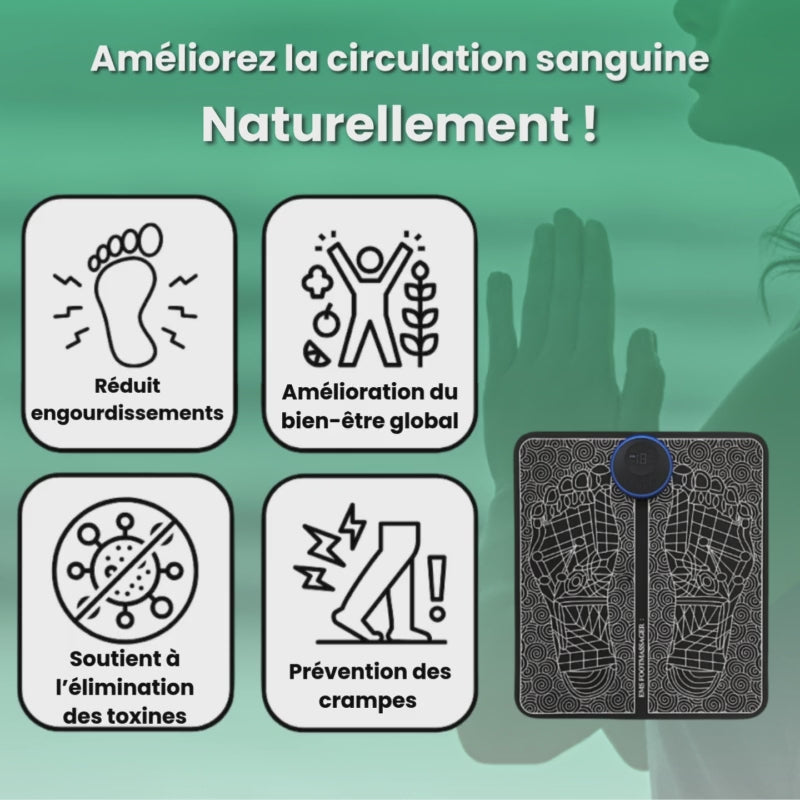 Masseur Pieds EMS - Détente Ultime